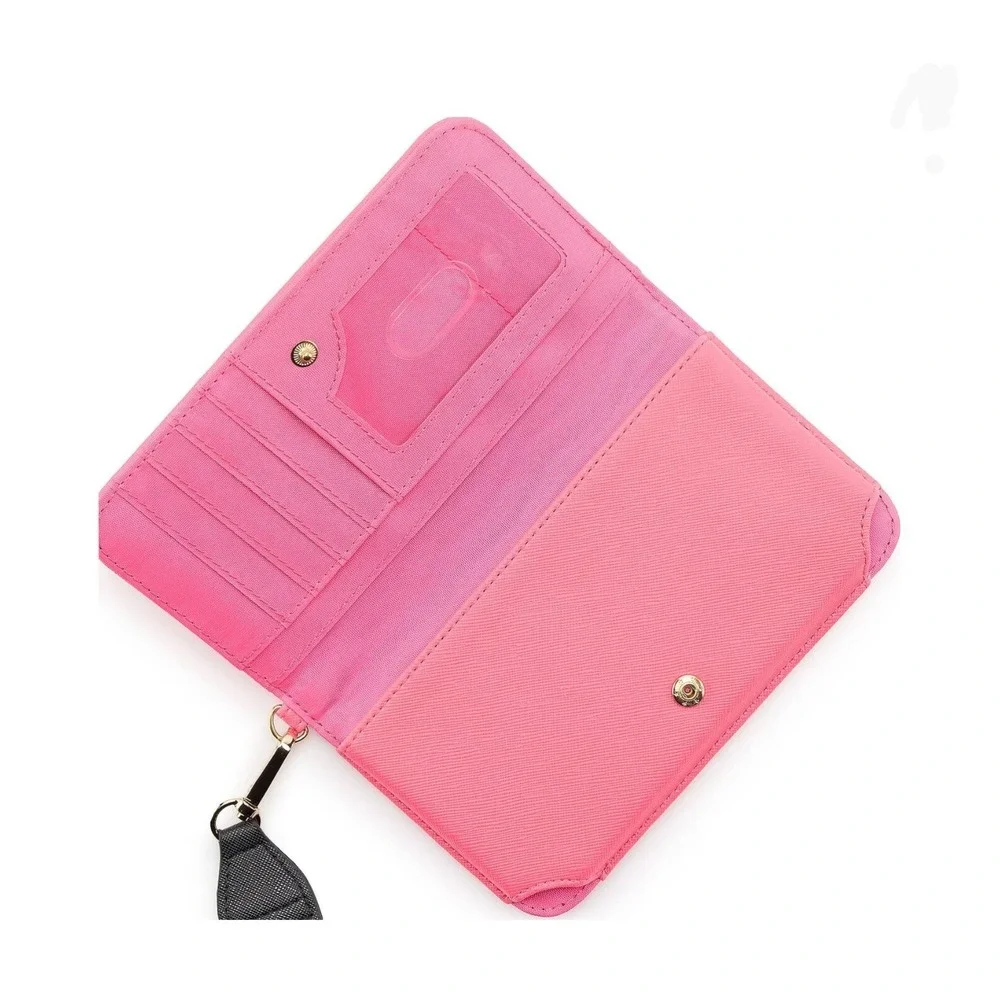 Minnie Mouse Phone Case Tech Wallet w/Wrist Strap Disney $34 Gift NWT